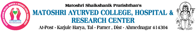 Matoshri Ayurved College, Hospital & Research Center